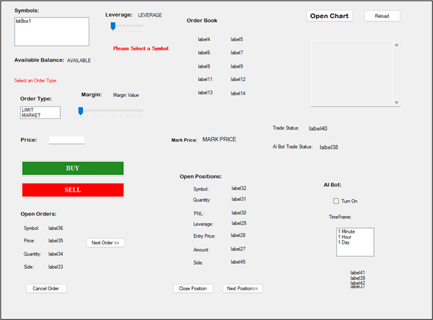 Trading System with AI Bot